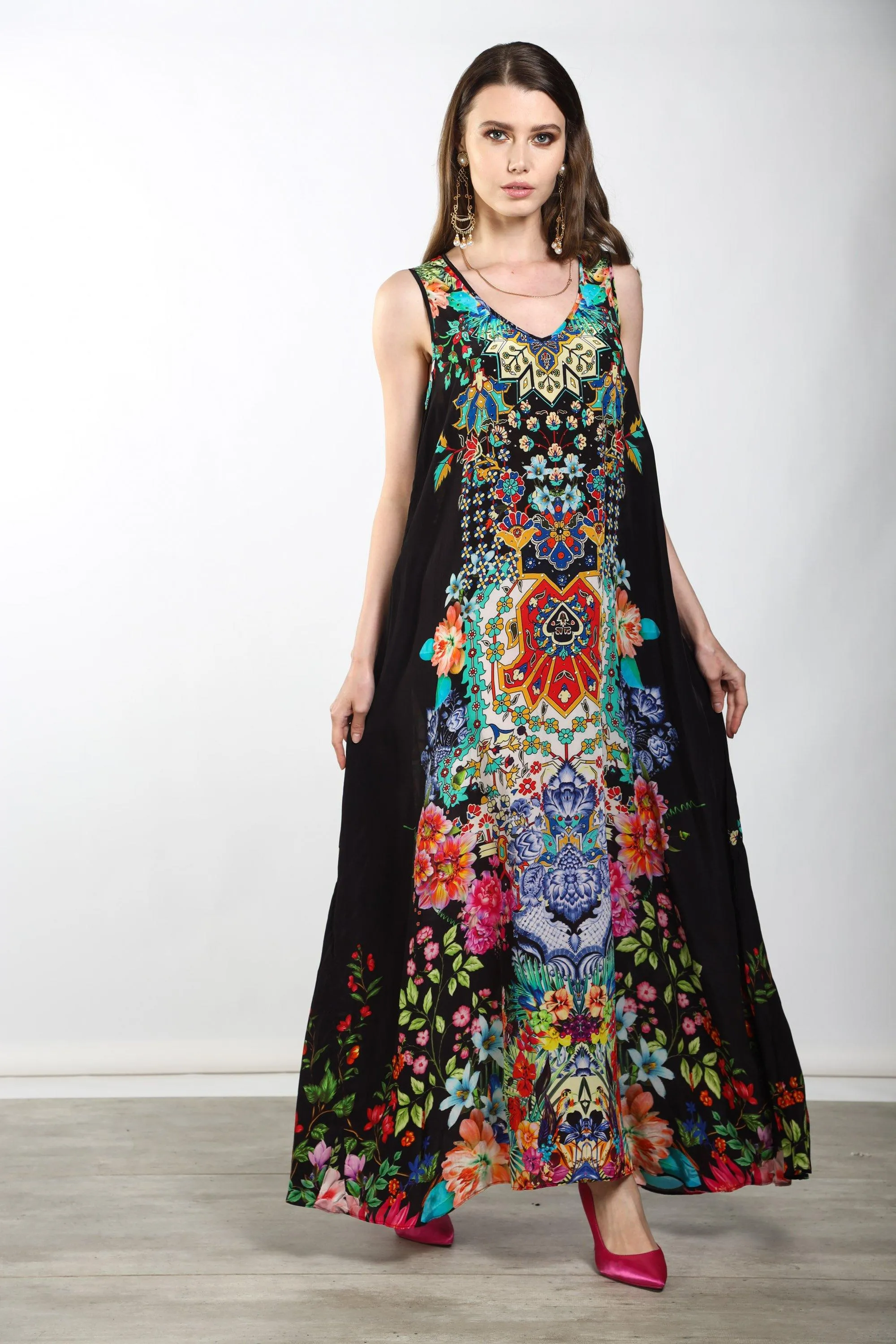 EDEN - SLEEVELESS MAXI DRESS