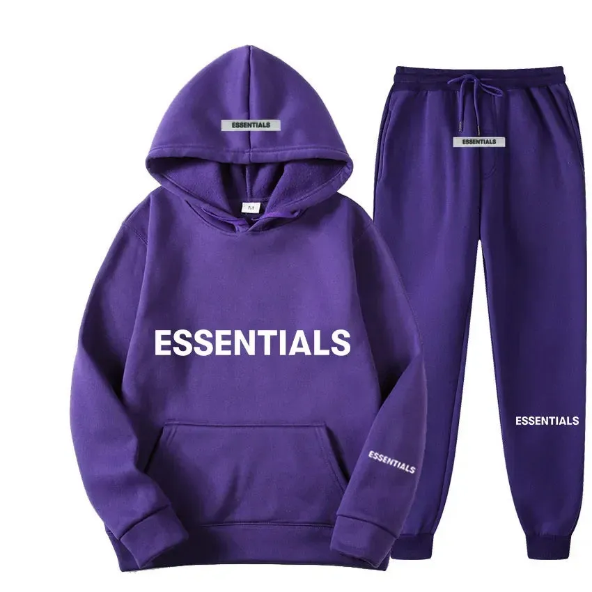 ESSENTIALS HOODIE Men's Sweatshirt SET.