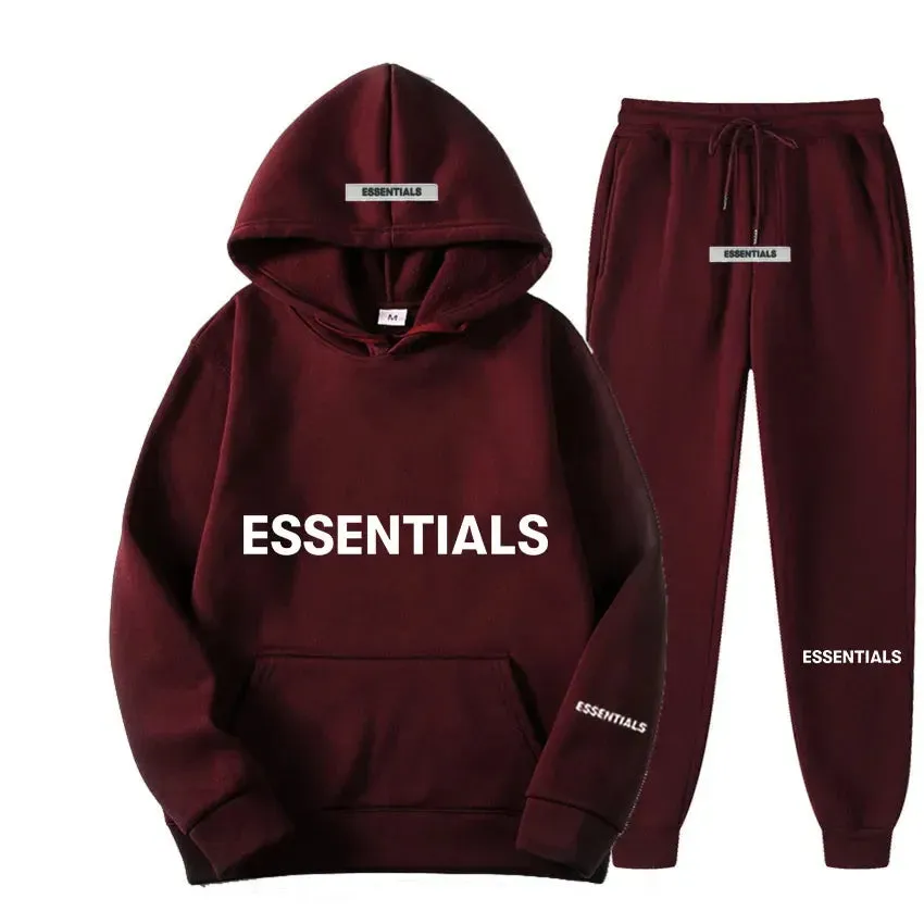 ESSENTIALS HOODIE Men's Sweatshirt SET.