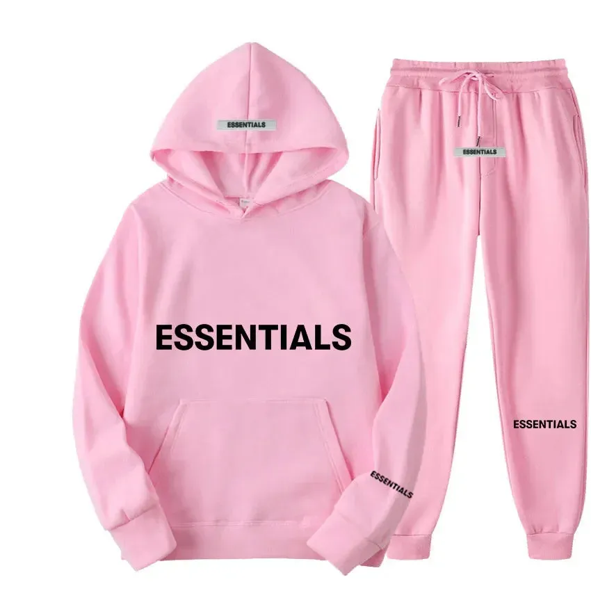 ESSENTIALS HOODIE Men's Sweatshirt SET.
