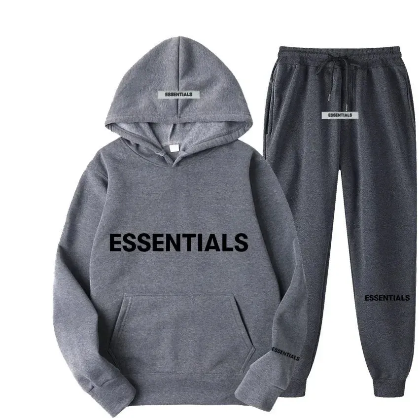 ESSENTIALS HOODIE Men's Sweatshirt SET.