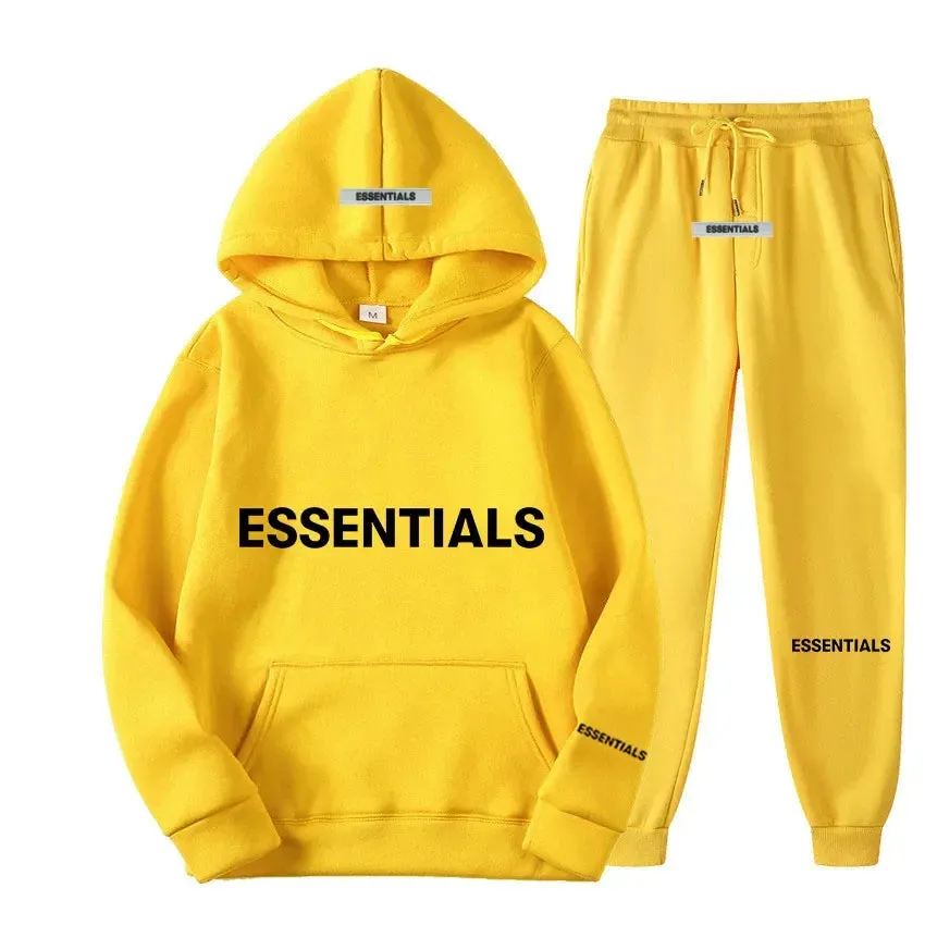 ESSENTIALS HOODIE Men's Sweatshirt SET.