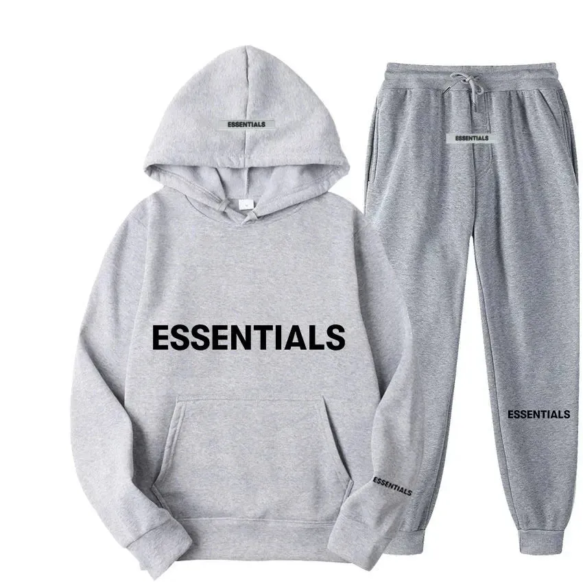 ESSENTIALS HOODIE Men's Sweatshirt SET.