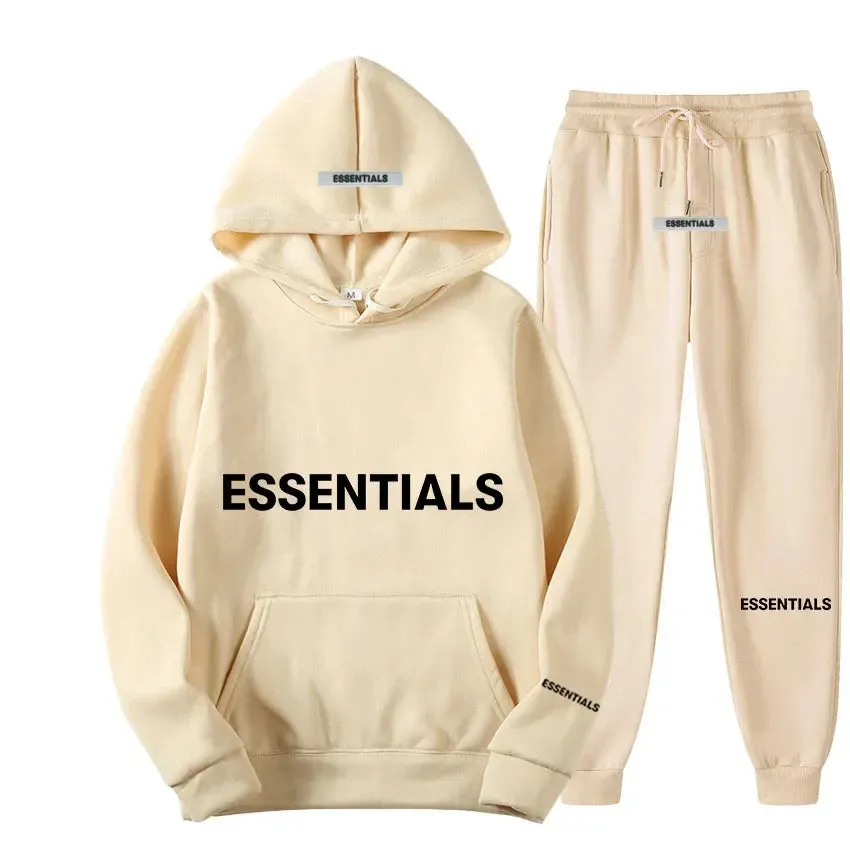 ESSENTIALS HOODIE Men's Sweatshirt SET.