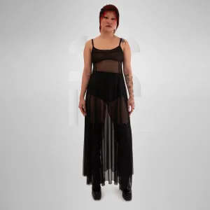 Ethereal Sheer Maxi Dress