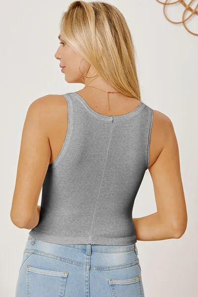 Everyday Basic Square Neck Tank