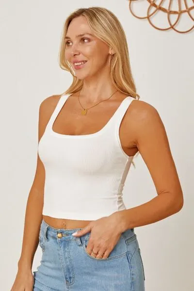 Everyday Basic Square Neck Tank