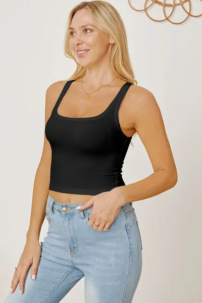 Everyday Basic Square Neck Tank