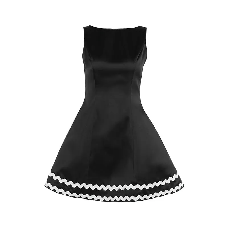 Fashionkova avant garde dress to impress  Summer 2024 New Royal Sister Hip Skirt Socialite Style Elegant Sexy Backless a Swing Dress Women
