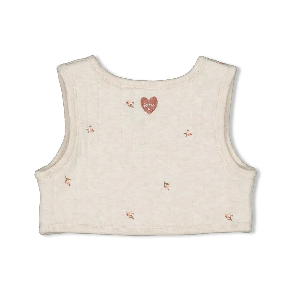 Feetje Gilet AOP - Little Rosebud