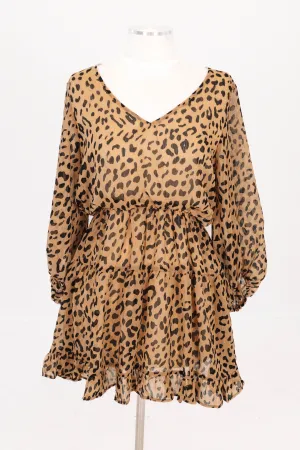 Feline Good Dress - Taupe
