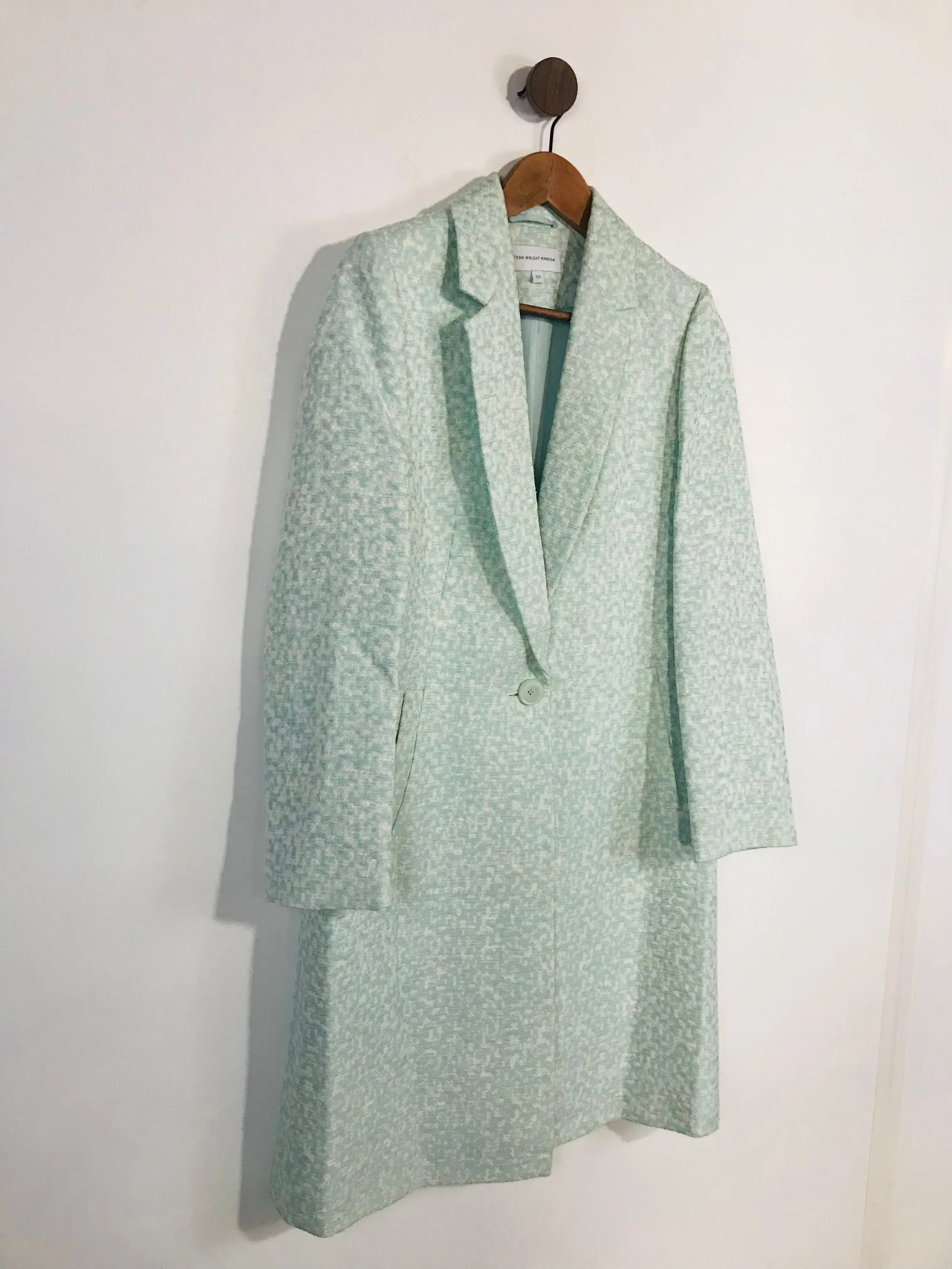 Fenn Wright Manson Women's Cotton Smart Overcoat | UK10 | Green