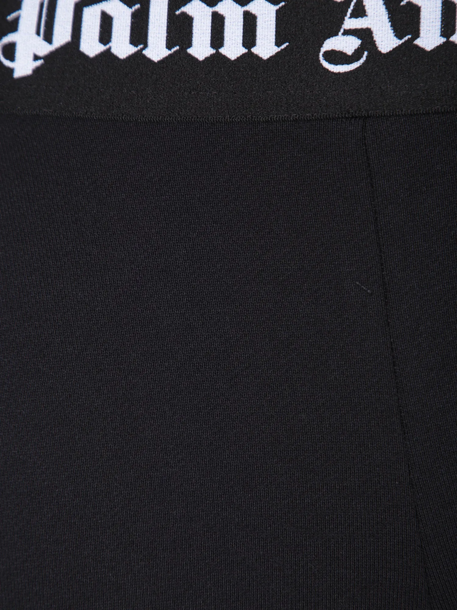 Flared black joggers