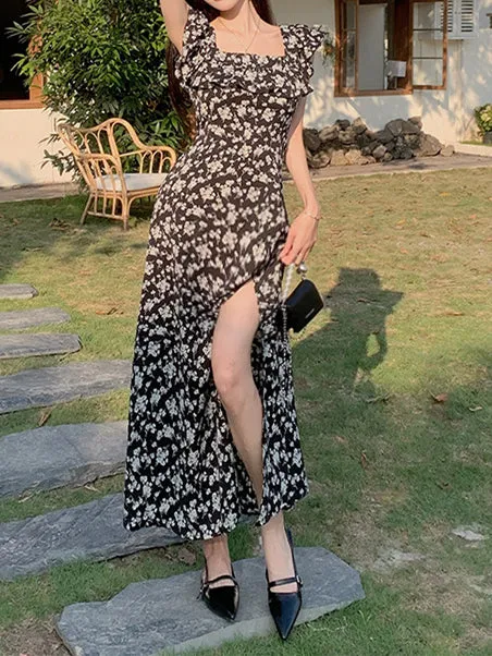 Floral Maxi Long Beach Summer Dress