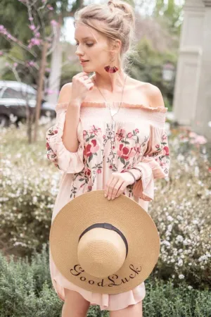 Floral Off-Shoulder Dress