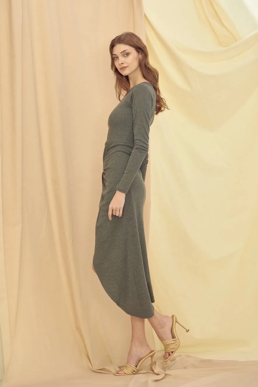 Fore Charcoal Knot Dress