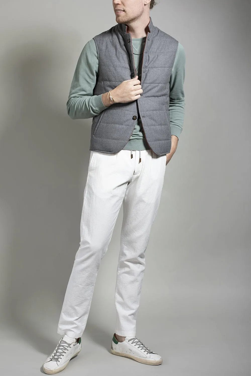 Four Button Gilet