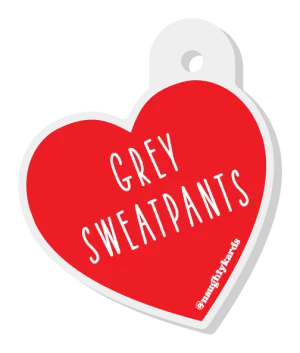 Grey Sweatpants Naughty Charm