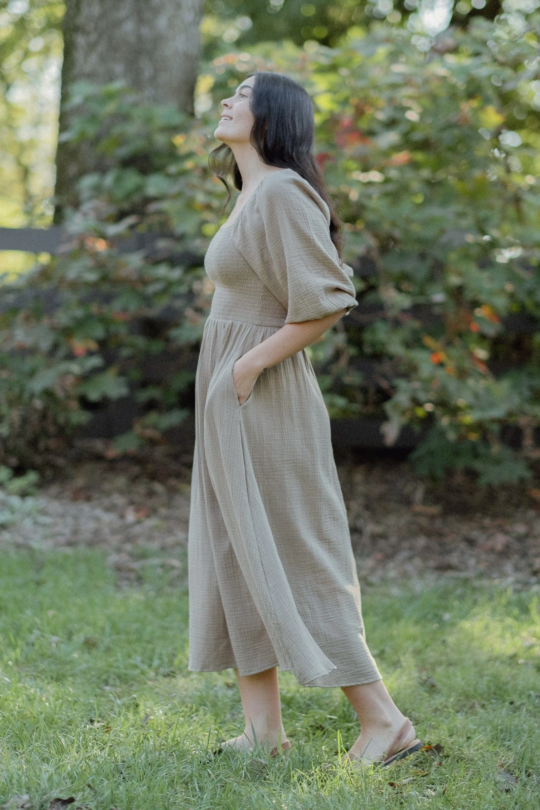 Hartselle Dress - Taupe