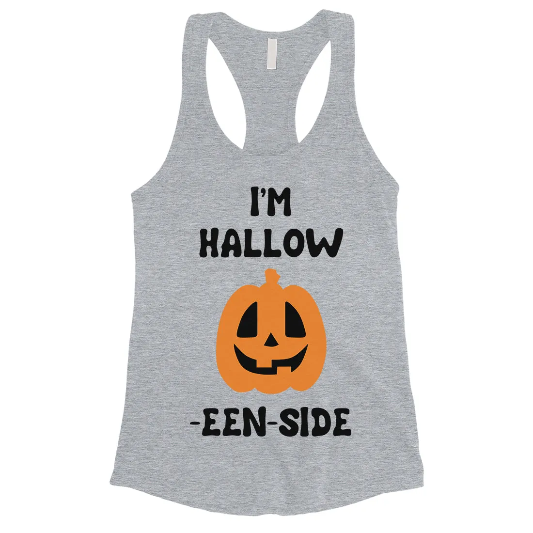 Hollow Inside Pumpkin Womens Tank Top