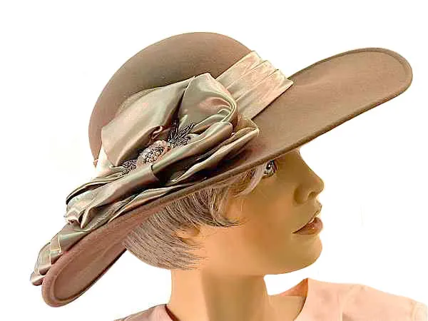 Hope Wool Church Hat for Women