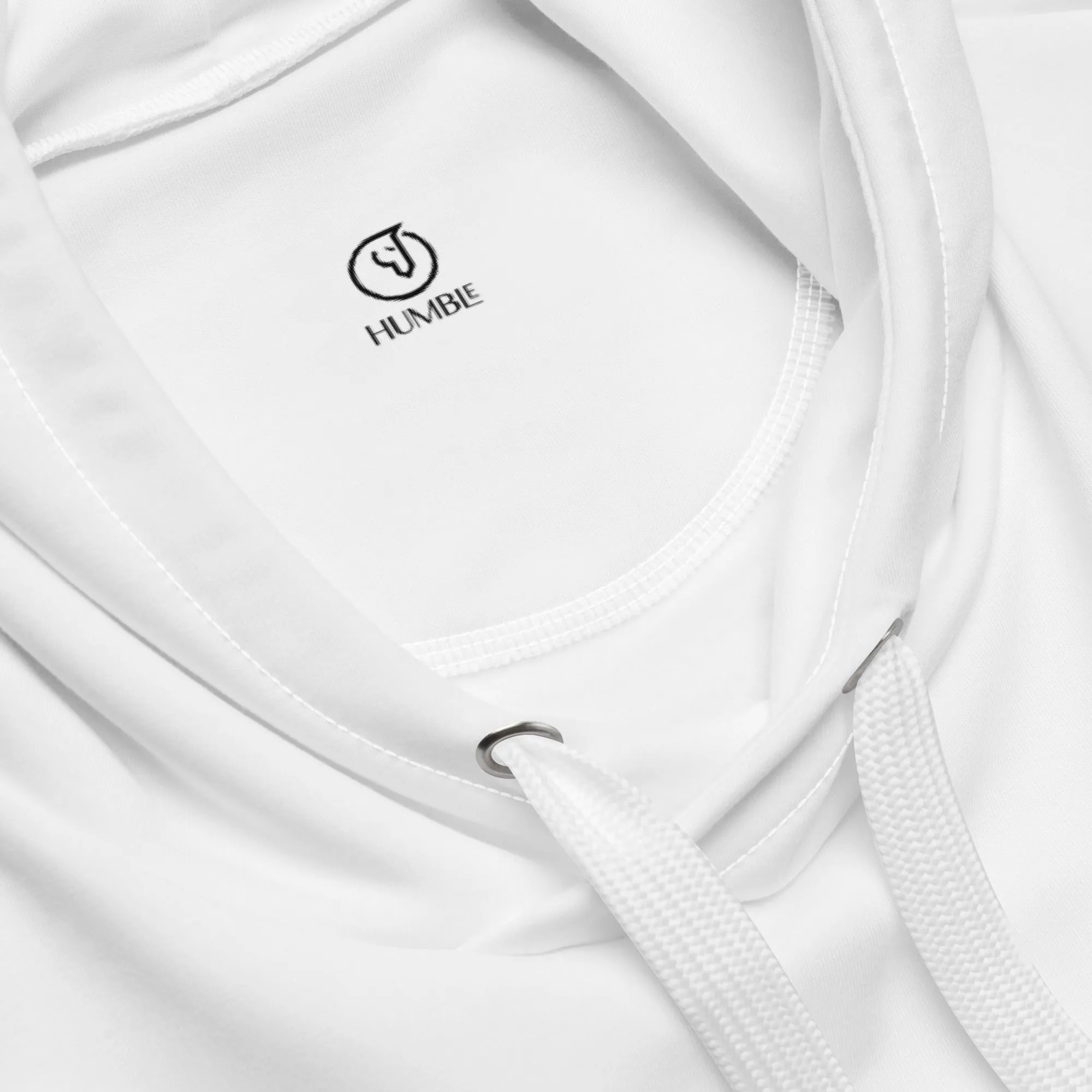 Humble Sportswear™ White Relaxed Fit Hoodie