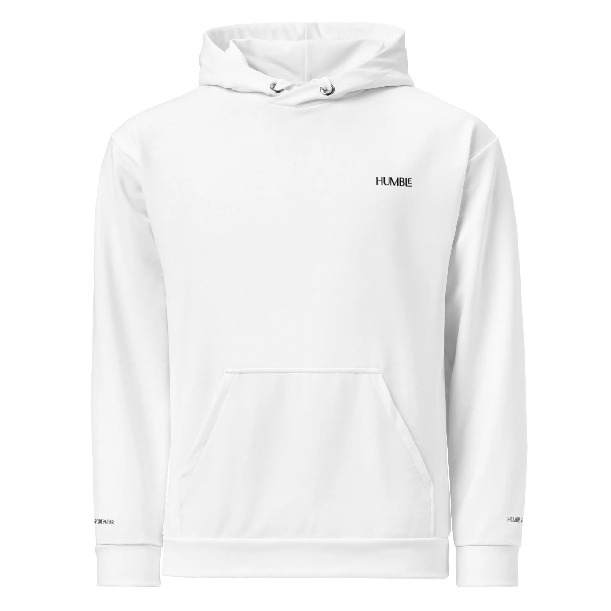 Humble Sportswear™ White Relaxed Fit Hoodie