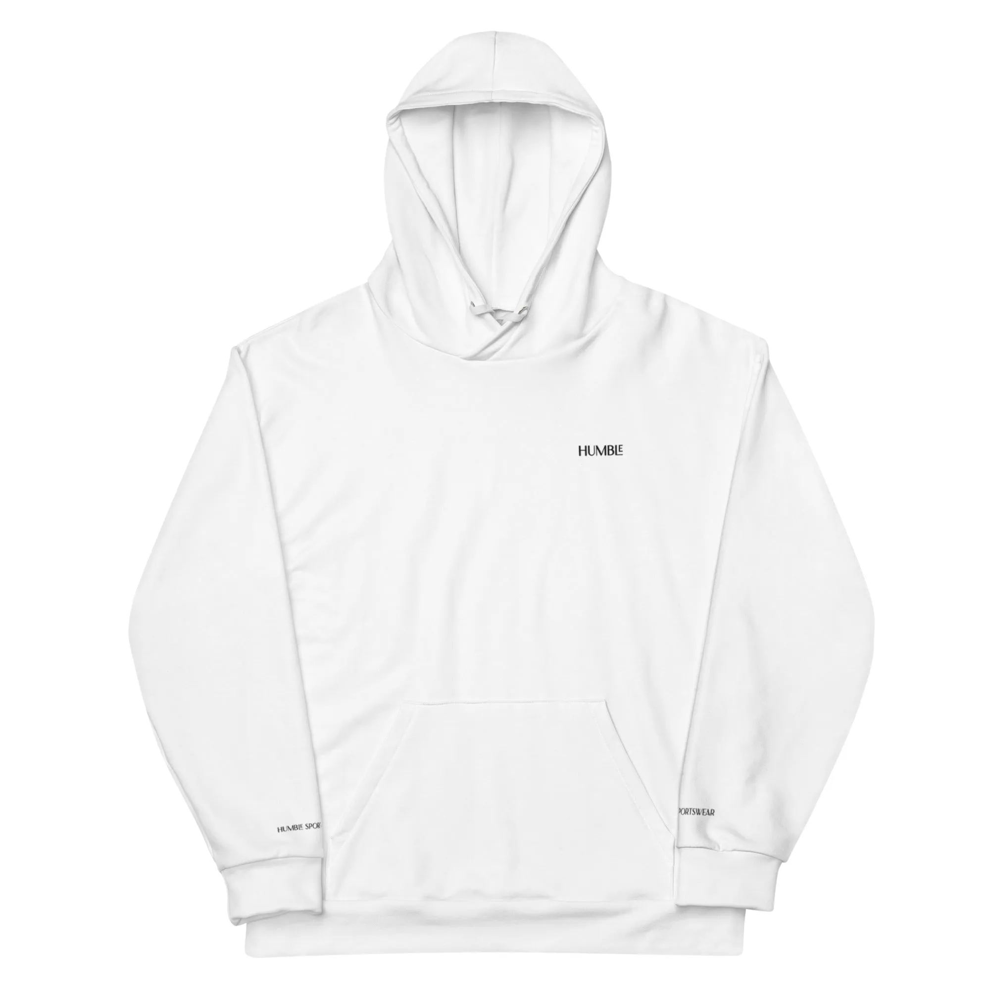Humble Sportswear™ White Relaxed Fit Hoodie
