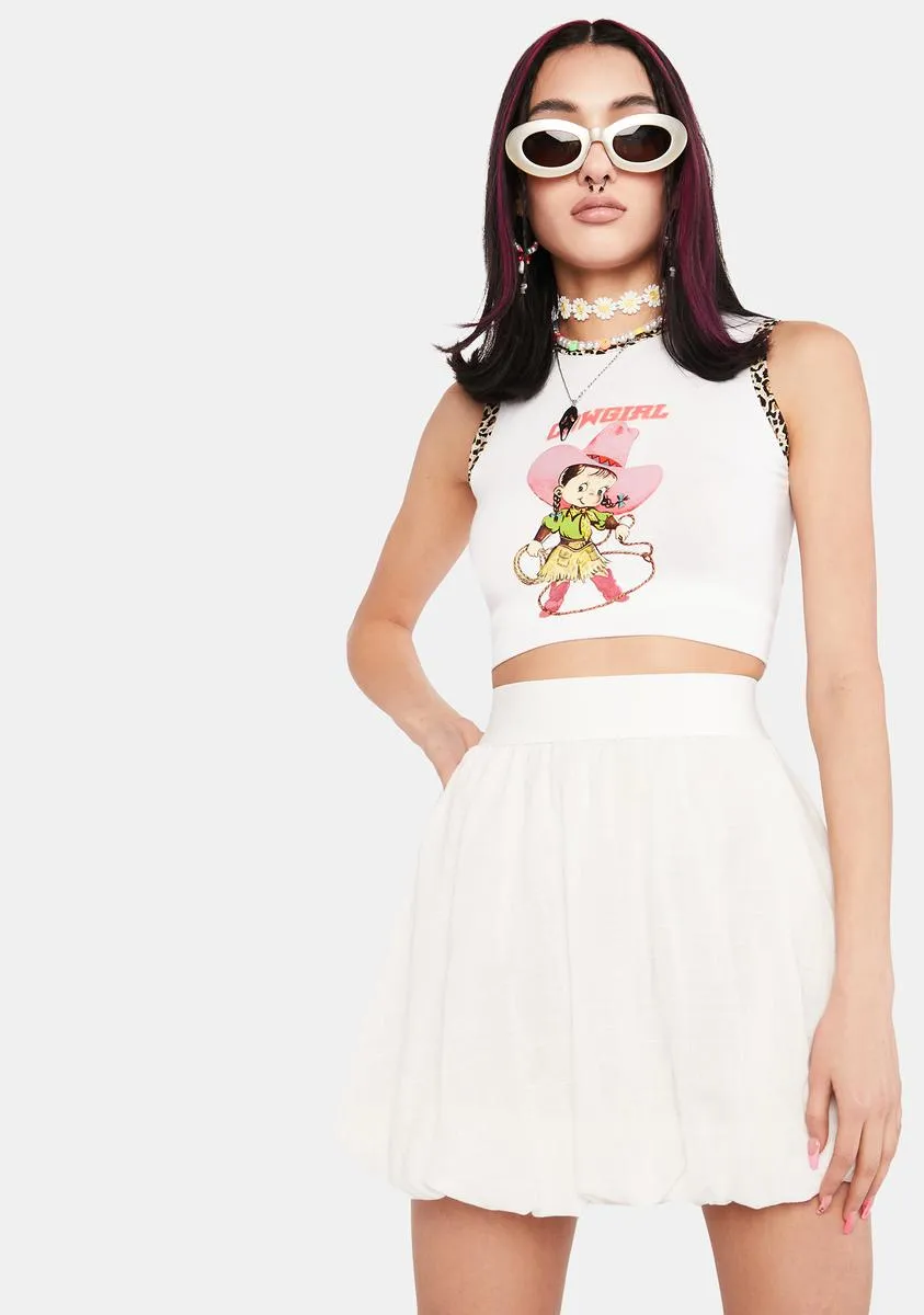 Icy Dying To Know You Pleated Skirt