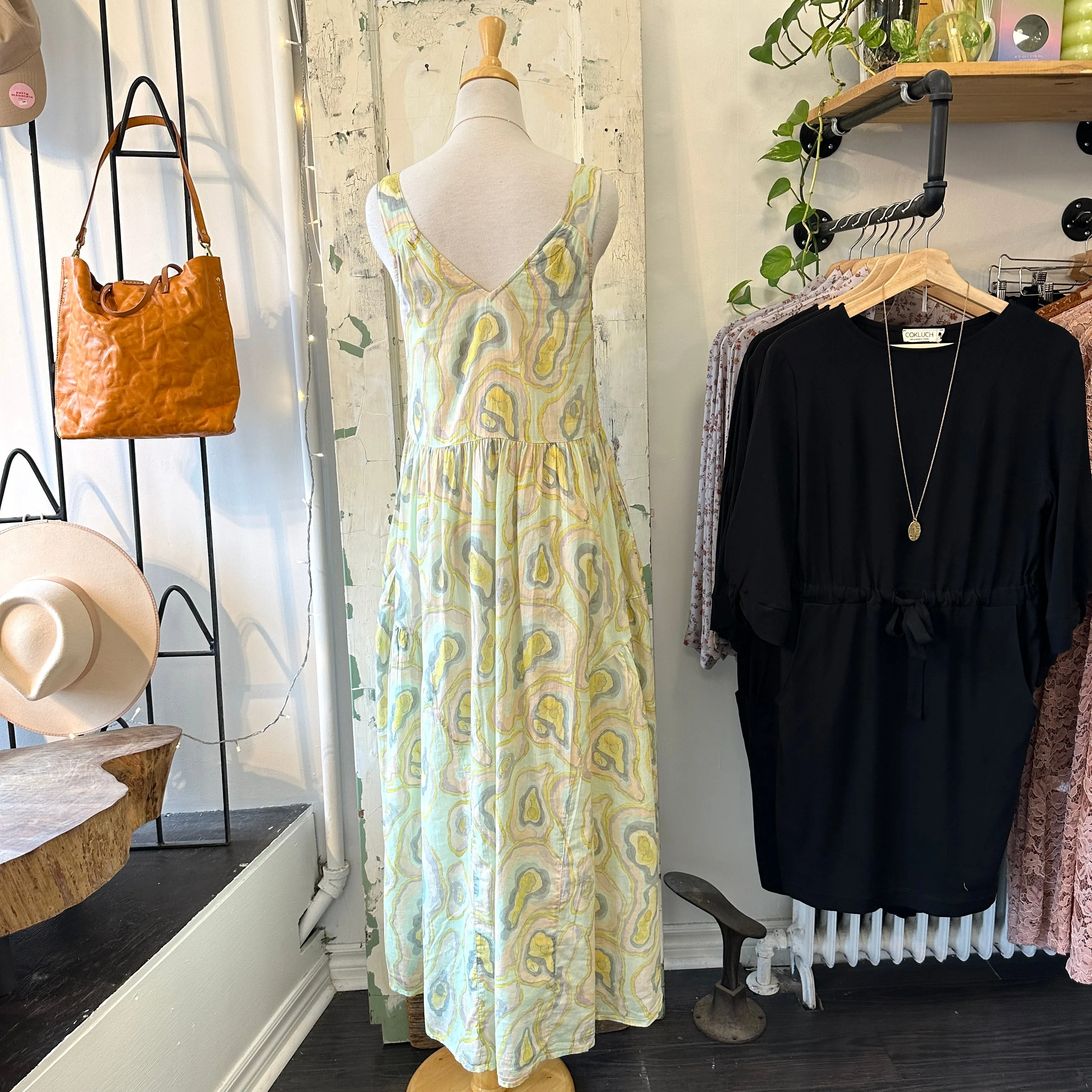 Indi & Cold // Agate Print Maxi Dress