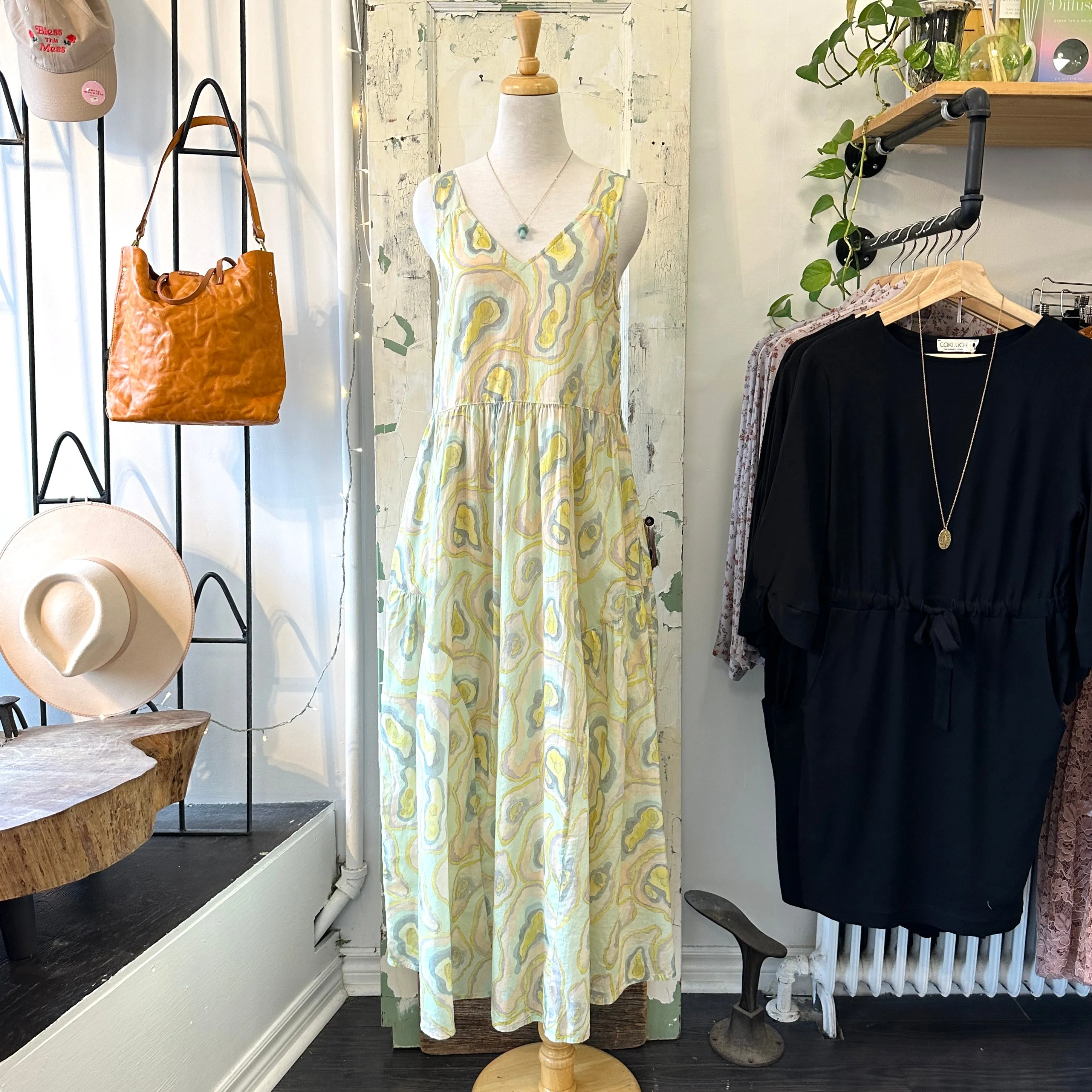 Indi & Cold // Agate Print Maxi Dress