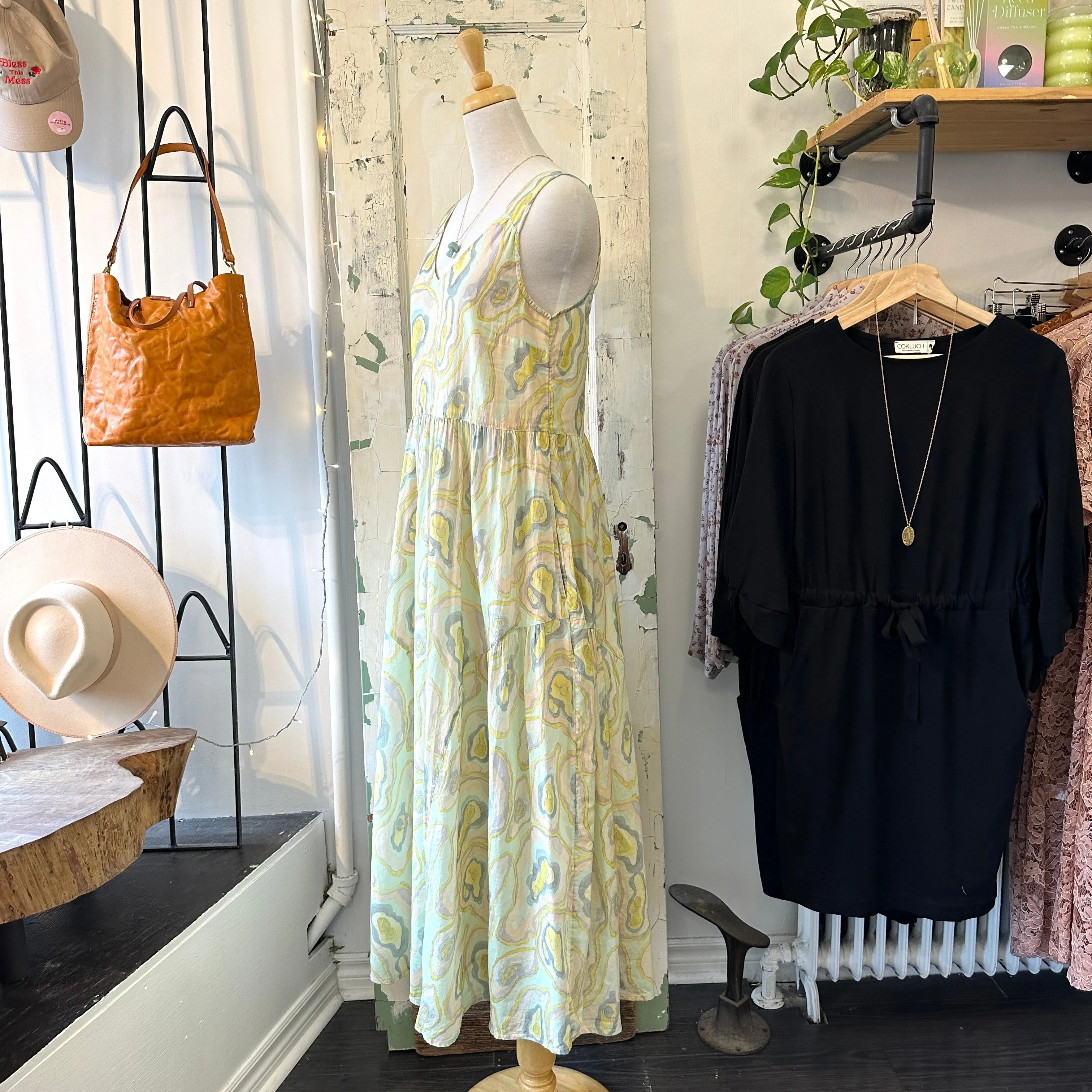 Indi & Cold // Agate Print Maxi Dress
