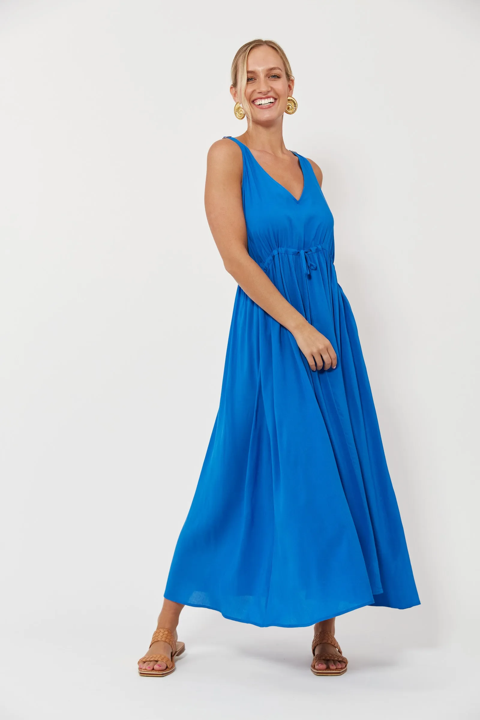 Isola Tank Maxi Dress, Baia