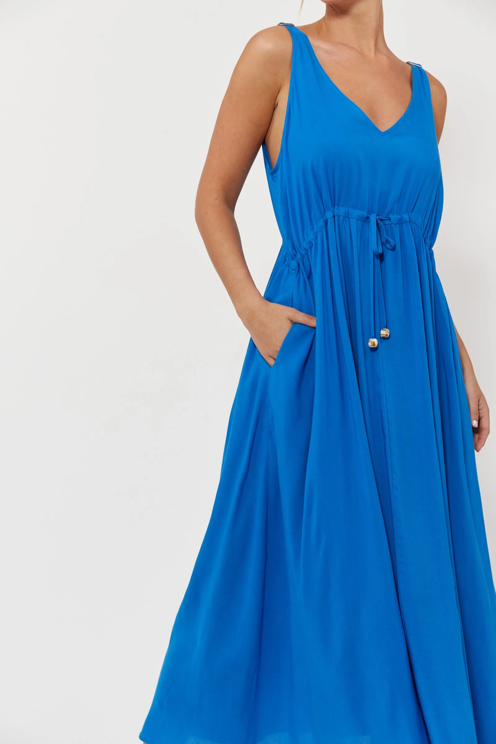 Isola Tank Maxi Dress, Baia