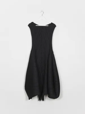 Issey Miyake Pleats Please Flared Sleeveless Dress