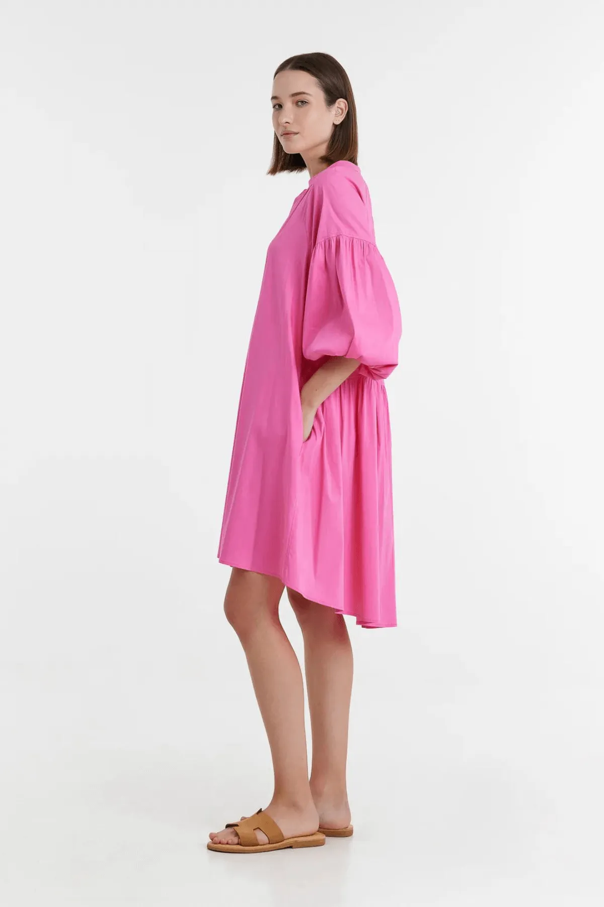 IZOLDI DRESS FUSHIA