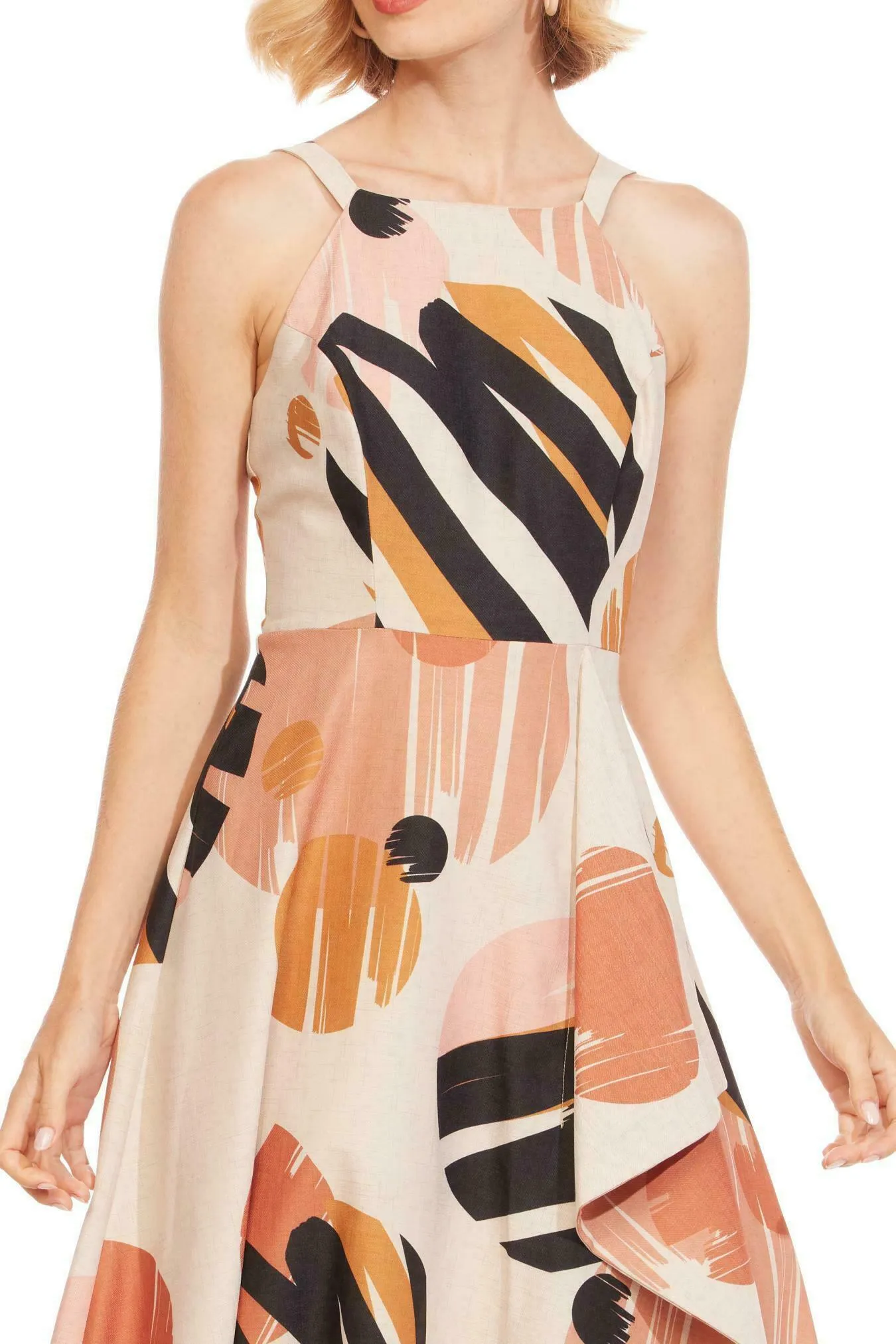 Jennie Dress - Terracotta Dot