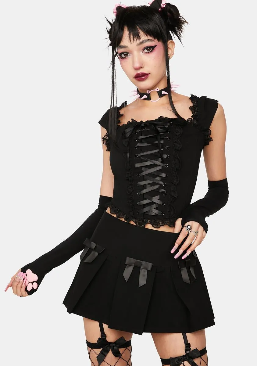 Join The Dark Side Mini Skirt