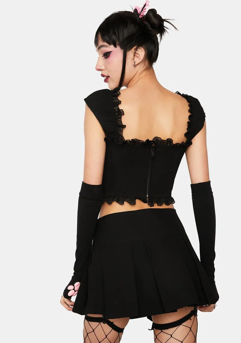 Join The Dark Side Mini Skirt
