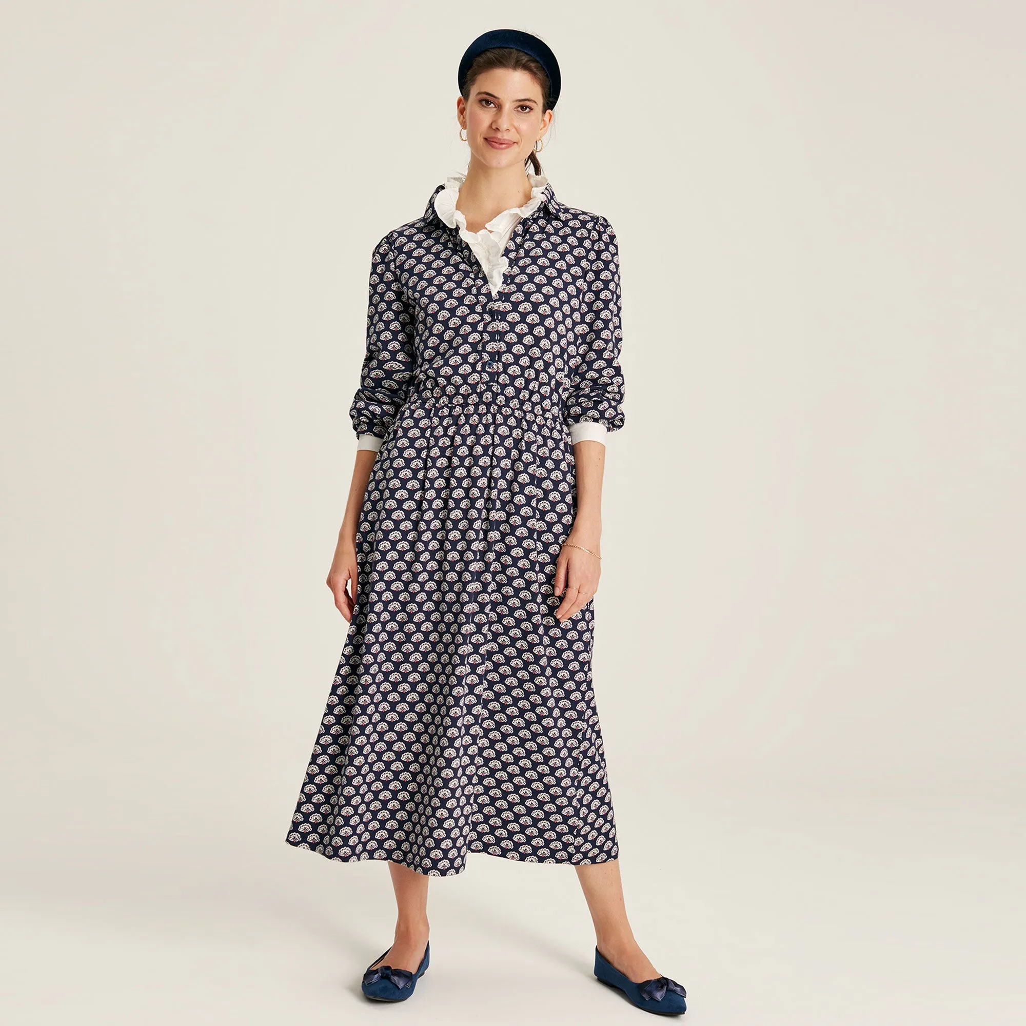 Joules Ladies Hazel Jersey Shirt Dress