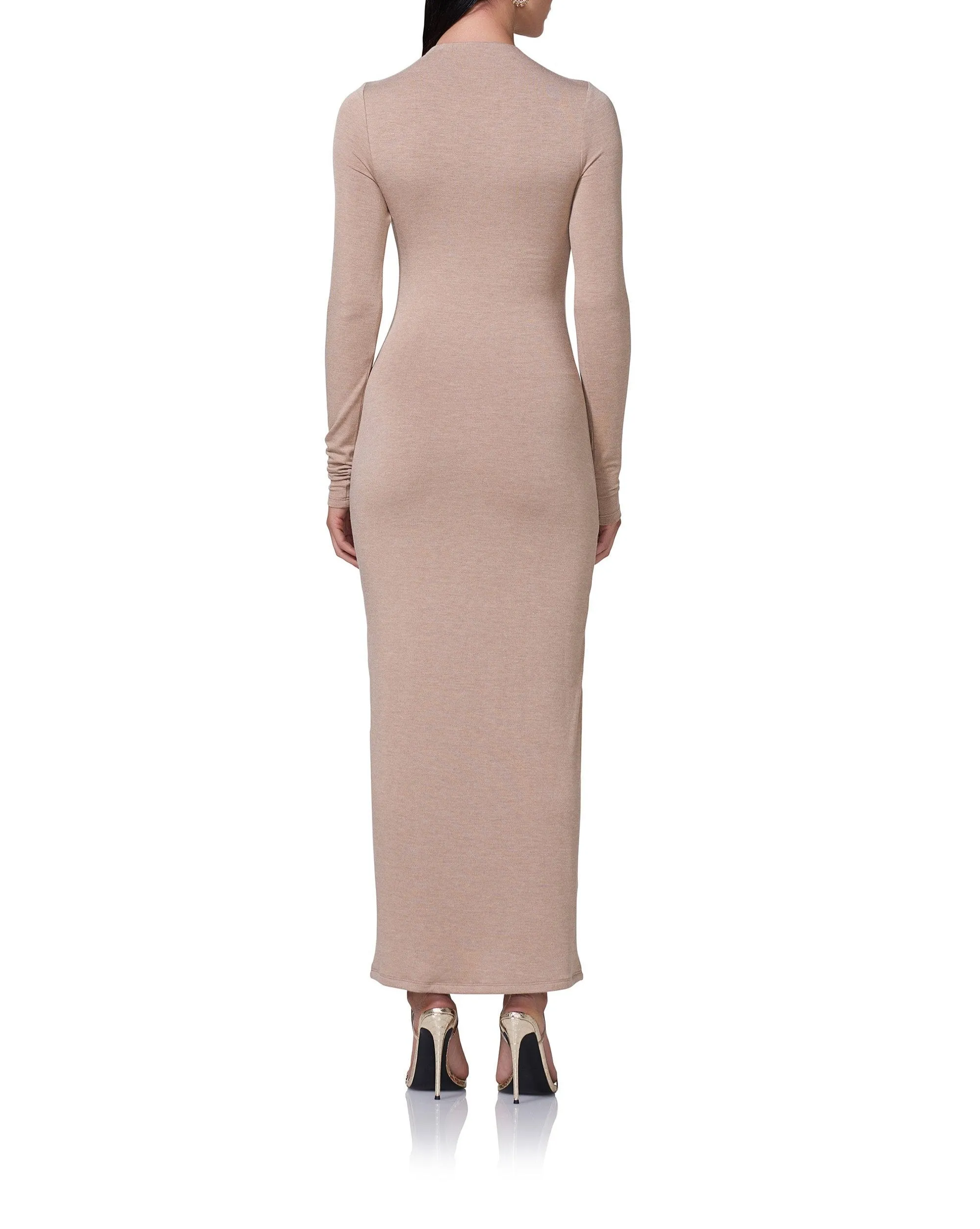 Juniper Dress - Heather Taupe