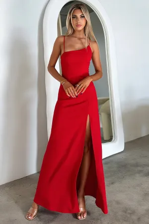 Kira Maxi Dress - Red Kira Maxi Dress - Red
