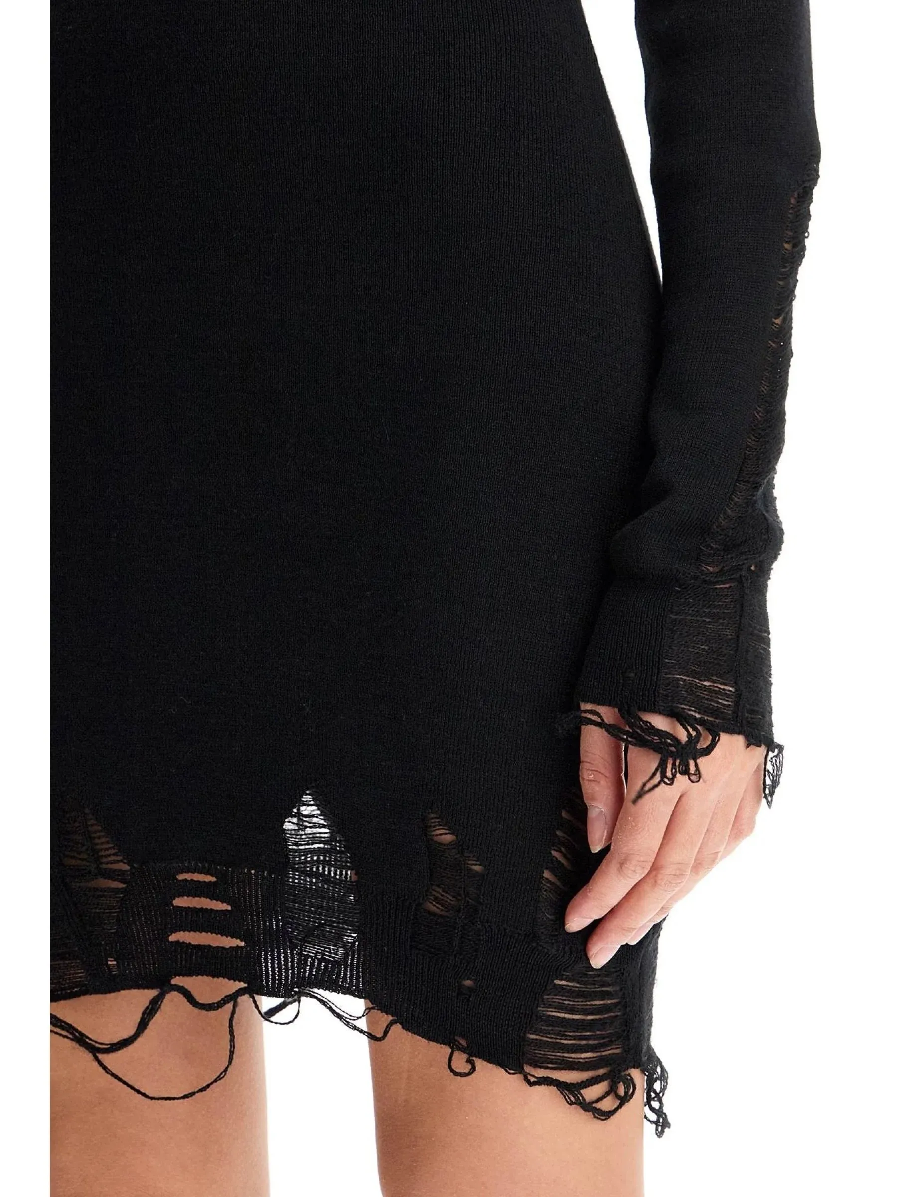 Knit Mini Dress - Women's Apparel
