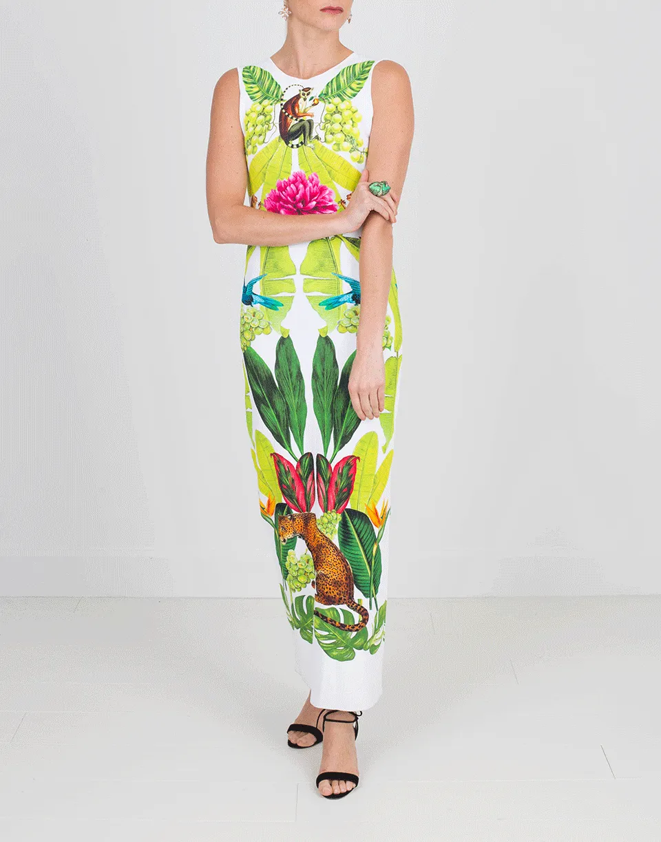 Knit Printed Dress