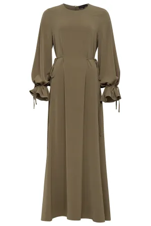 Lamis Maxi Dress - Olive