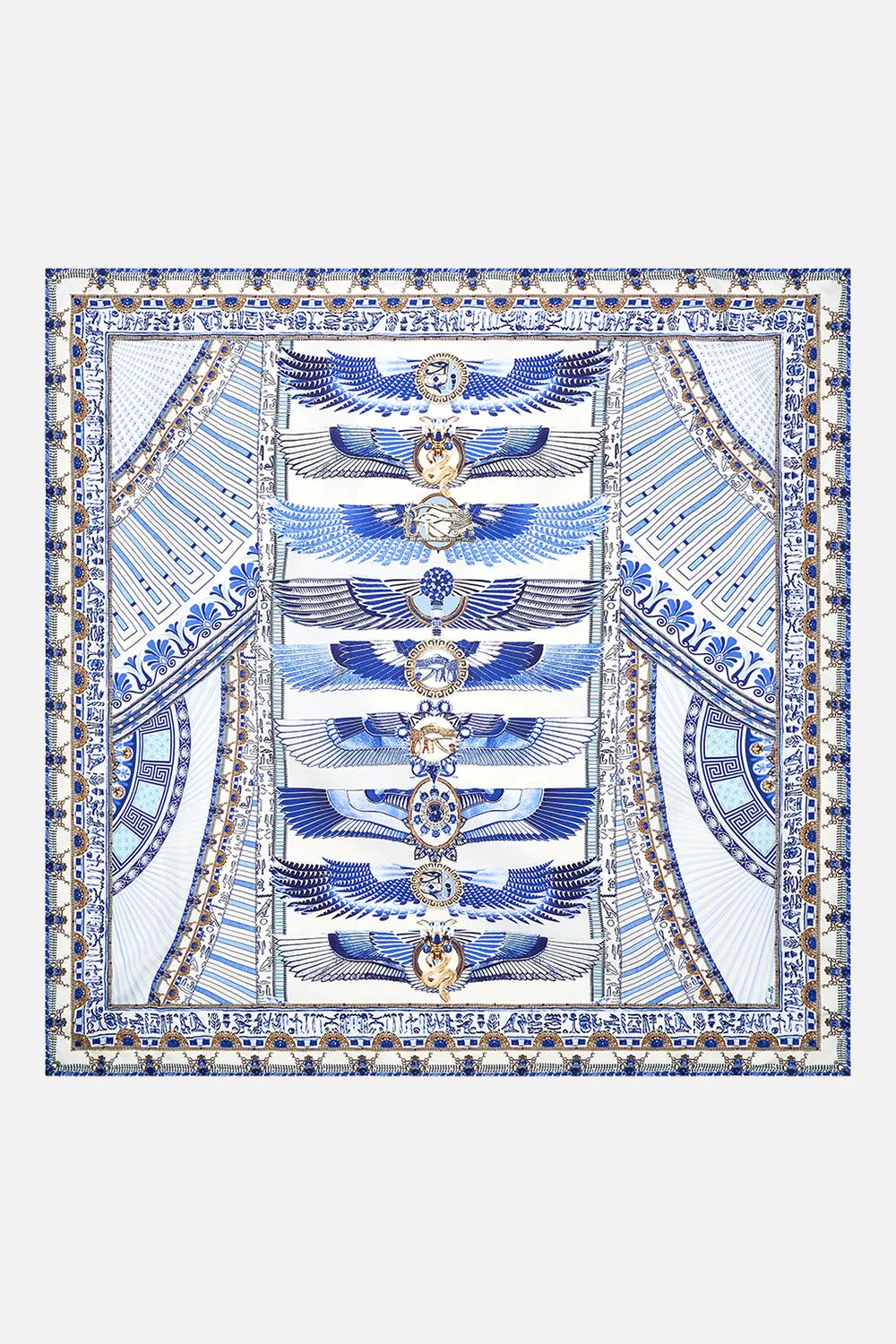 LARGE SQUARE SCARF DANCING WITH DAYLIGHT