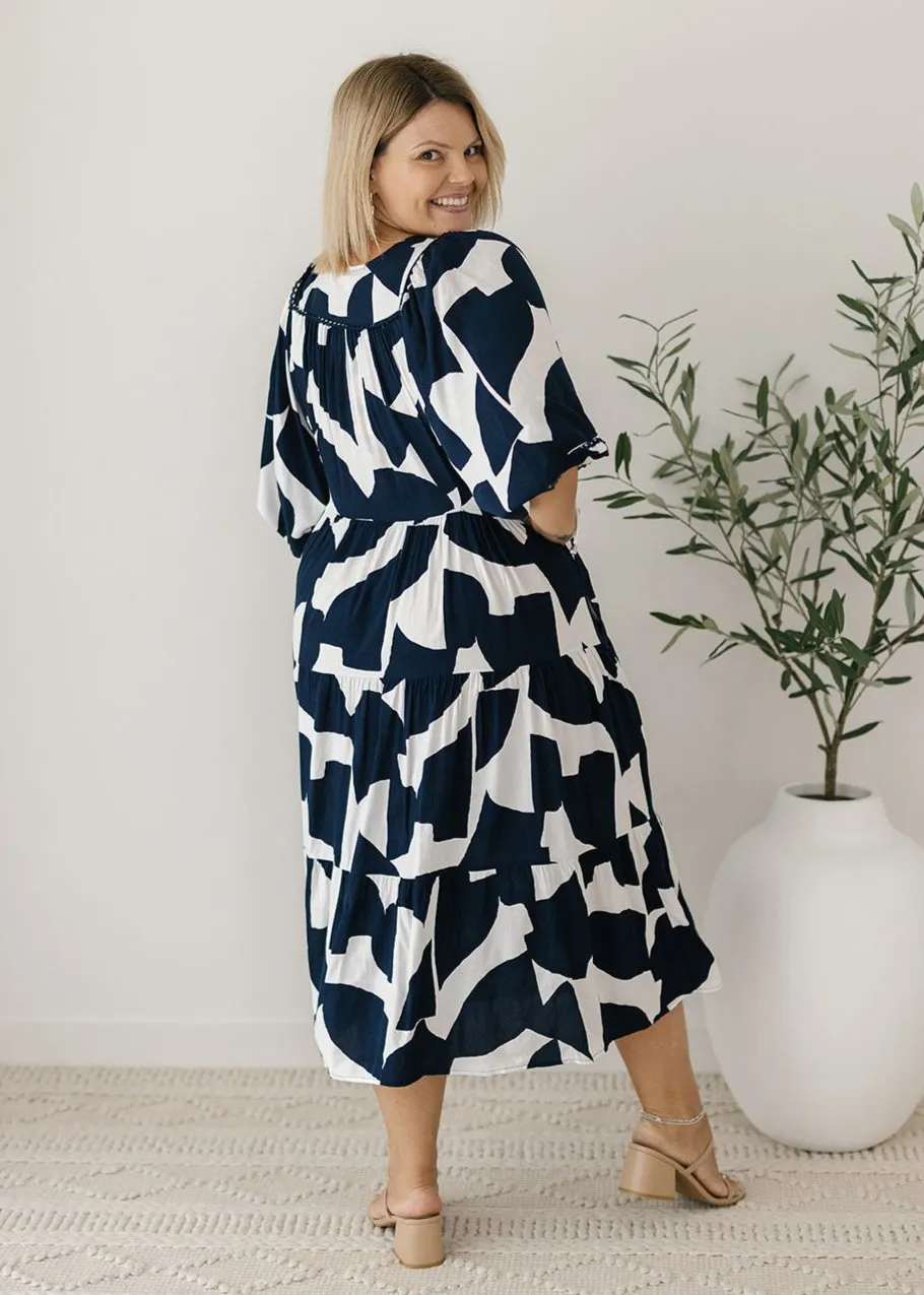 Lewis Maxi Dress in Phoenix