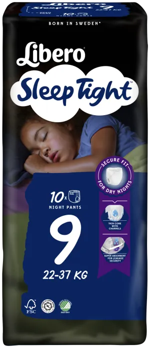 Libero SleepTight 9 (22-37kg) - Pack of 10