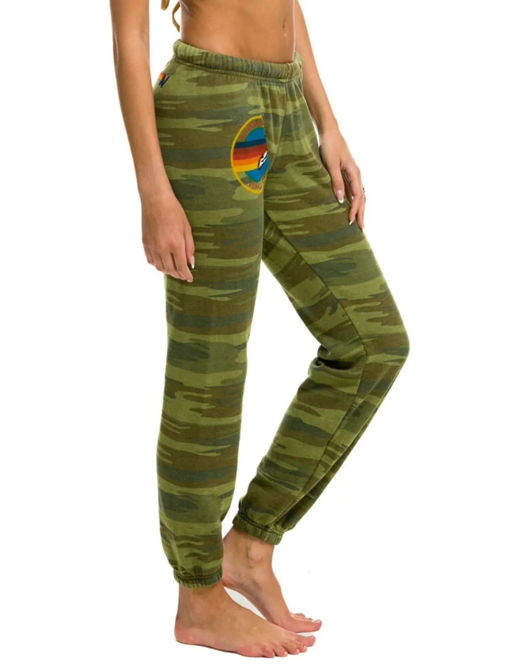 Logo Womens Sweatpants, Camo