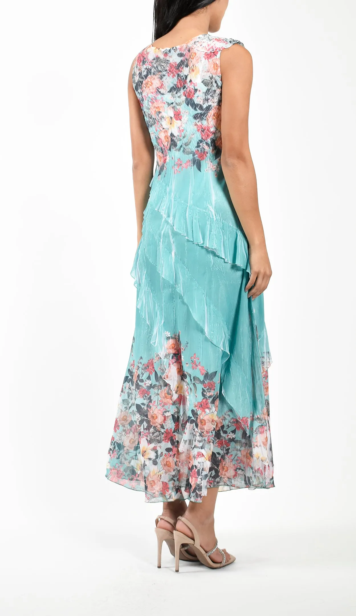 Long Ruffle Dress